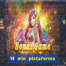 14 win plataforma de jogos